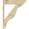 Ekena Millwork Funston Slat Rough Sawn Outlooker, Douglas Fir, 8"W x 36"D x 44"H OUT08X36X44FST06RDF - alternate 3